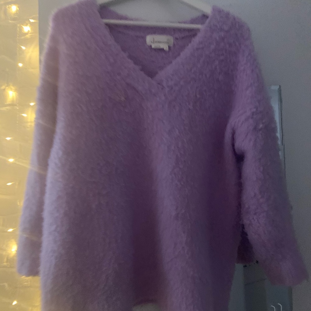 Comfy purple sweater